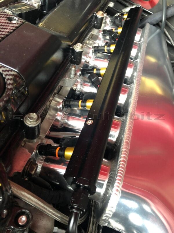 Whifbitz 6 Injector 2JZ Drive By Wire Billet Inlet Manifold - Image 9
