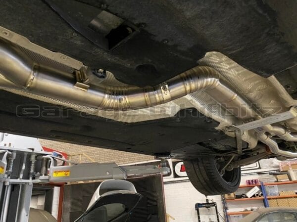 Whifbitz Titanium 3.5" Single Midpipe BMW M3 & M4 F8X - Image 5