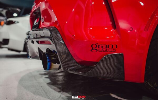Seibon MB Style Carbon Fibre Rear Spoiler Toyota Supra A90 - Image 5