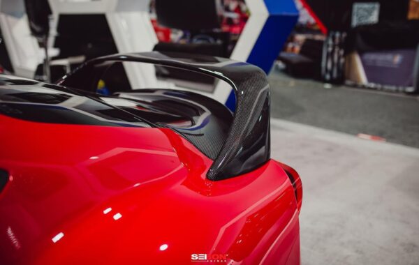Seibon MB Style Carbon Fibre Rear Spoiler Toyota Supra A90 - Image 9