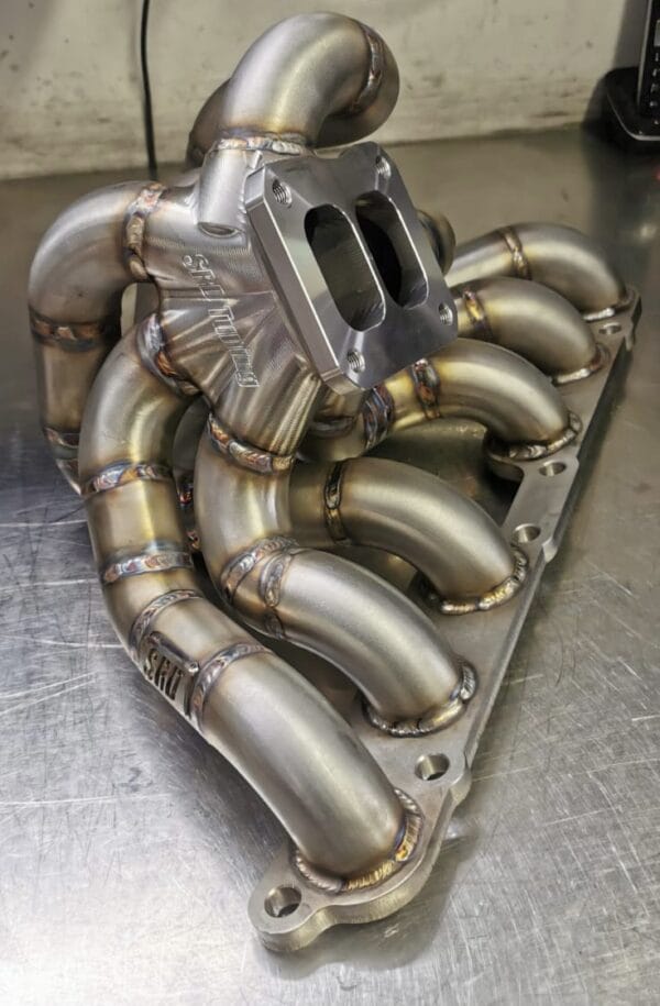 SRD Billet T4 Divided Exhaust Manifold 2JZ-GE