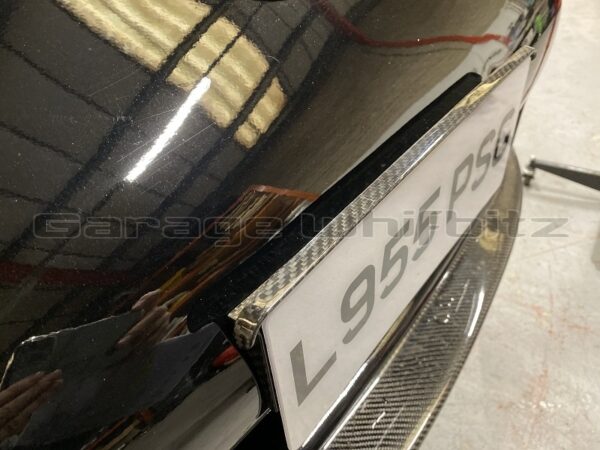 Whifbitz Supra Carbon Fibre Front Number Plate Holder - Image 4