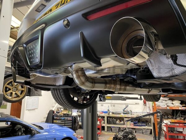 Whifbitz 3.5" Type 1 Stainless Steel Exhaust Toyota GR Supra A90 - Image 4