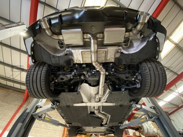 Whifbitz 3.5" Type 1 Stainless Steel Exhaust Toyota GR Supra A90 - Image 2