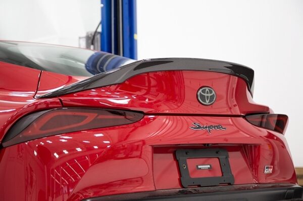 Rexpeed Supra GR 2020+ Forged Carbon Spoiler-Gloss Finish - Image 2