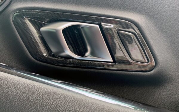 Rexpeed Supra GR 2020+ Dry Carbon Inner Door Handle Cover (4 pcs) - Gloss - Image 3