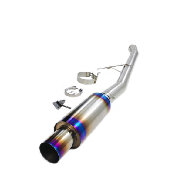 Whifbitz 4" Titanium Supra Single Box Exhaust